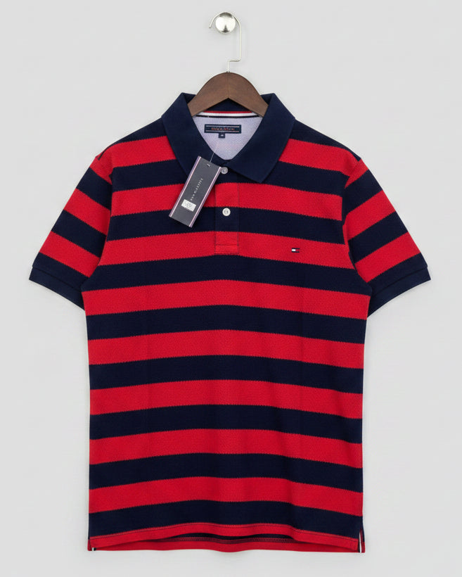 Striped Polo T-shirt