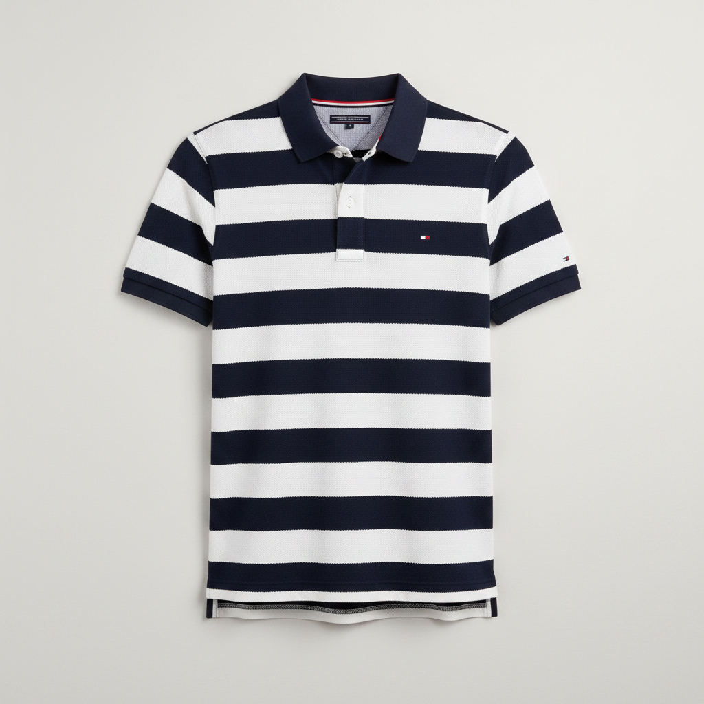 Striped Polo T-shirt