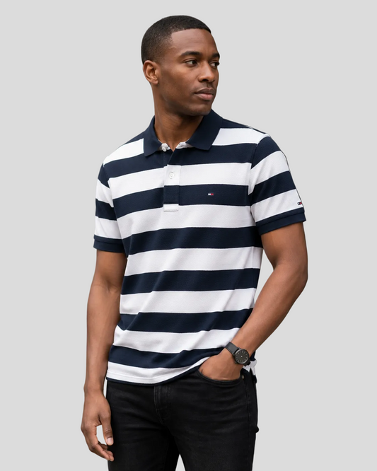 Striped Polo T-shirt