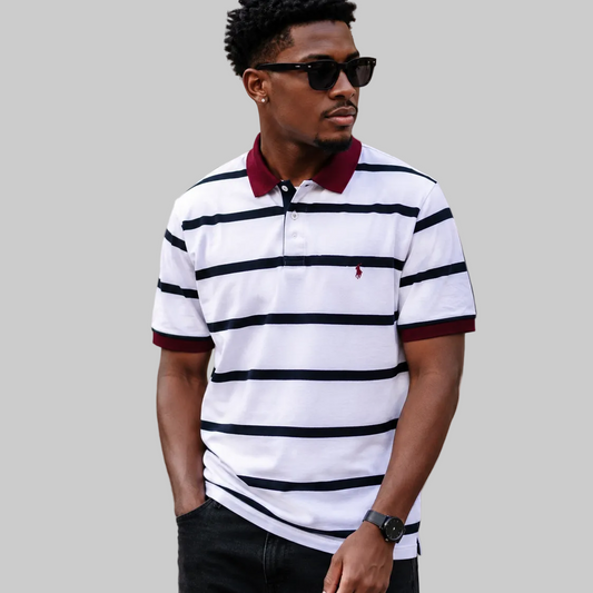 Strped T-Shirts Polo