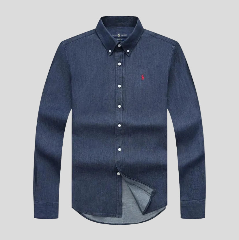 Denim Long sleeve shirts