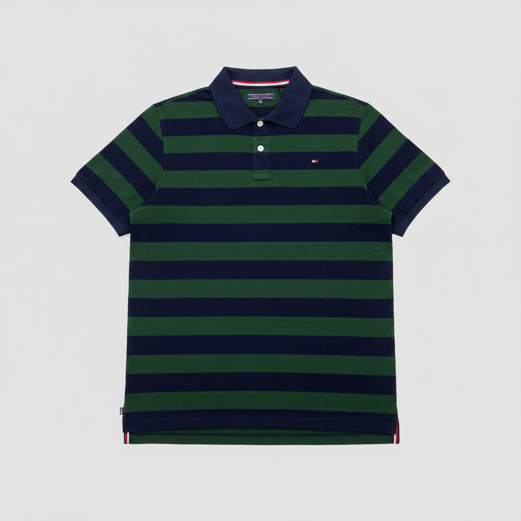 Striped Polo T-shirt