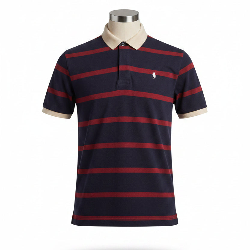 Strped T-Shirts Polo